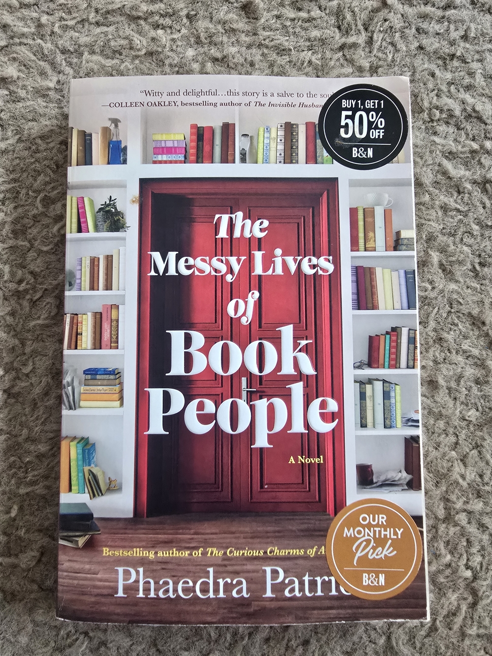 4/$15 The Messy Lives of Book People